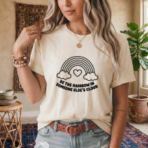 Regnbåge SVG Barnkammare Väggkonst Grafisk T-Shirt