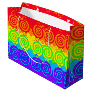 Regnbåge Swirl Gift Bag