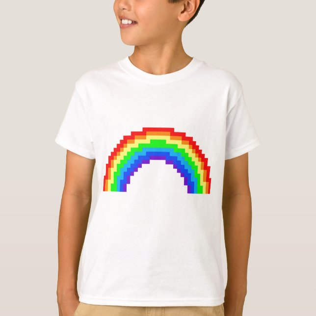 regnbåge t-shirt (Framsida)