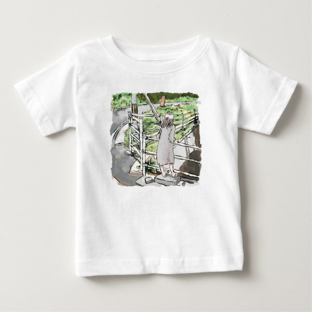 regnbåge t shirt (Framsida)