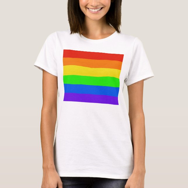 Regnbåge T-shirt (Framsida)