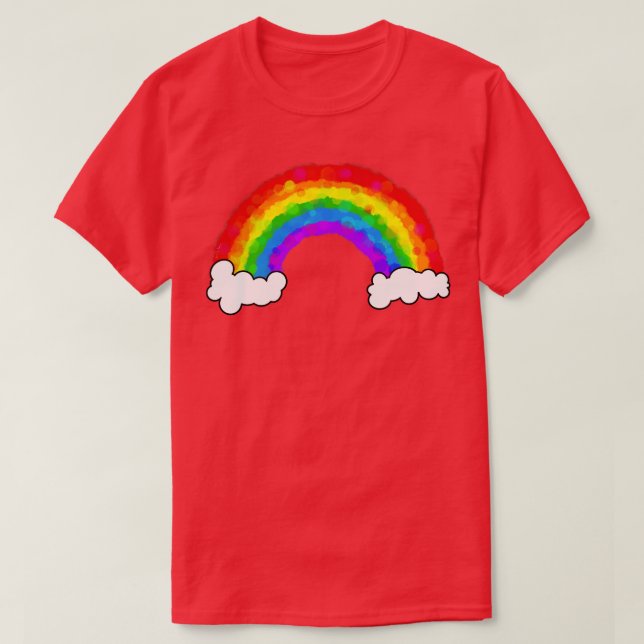 Regnbåge T Shirt (Design framsida)