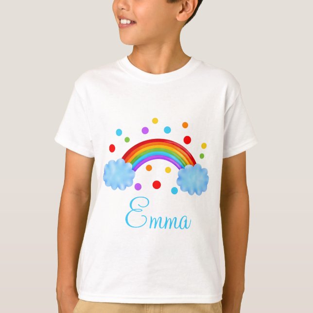 Regnbåge T-shirt (Framsida)