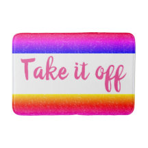 Regnbåge Ta av det från Ljuny Bath Mat