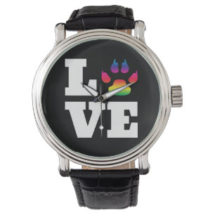 Regnbåge tass armbandsur