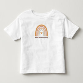 Regnbåge Toddler T-Shirt – Positiv Citat Barn Tee”