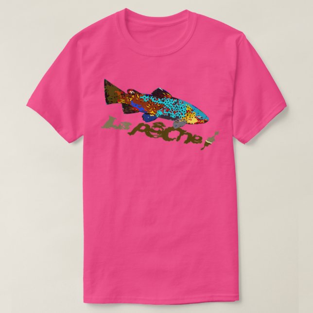 Regnbåge Trout 2 T Shirt (Design framsida)