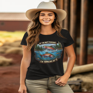 Regnbåge Trout A Vibrant Fish Leaps från Vatten T Shirt
