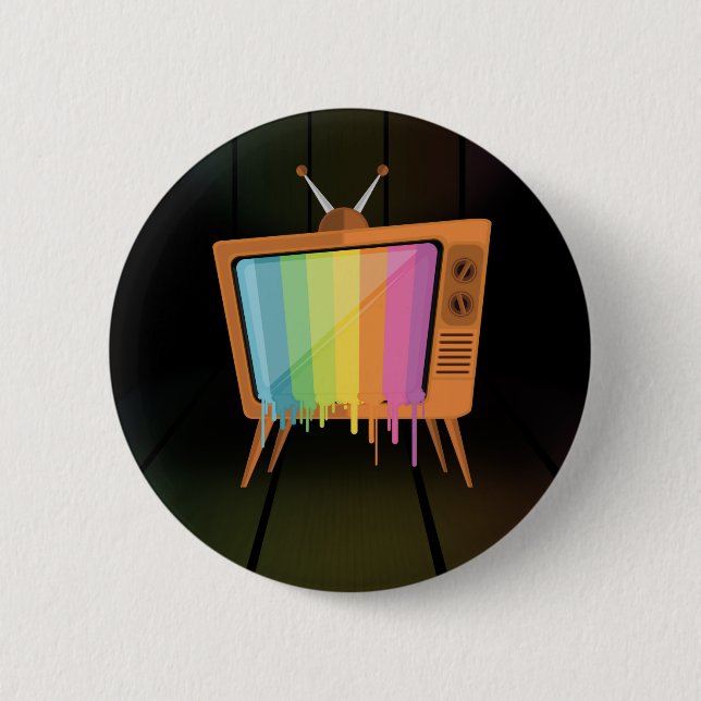 Regnbåge TV Knapp (Framsida)