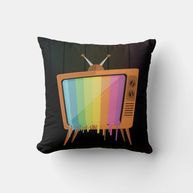 Regnbåge TV Kudde (Framsida)