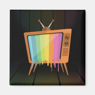 Regnbåge TV Magnet