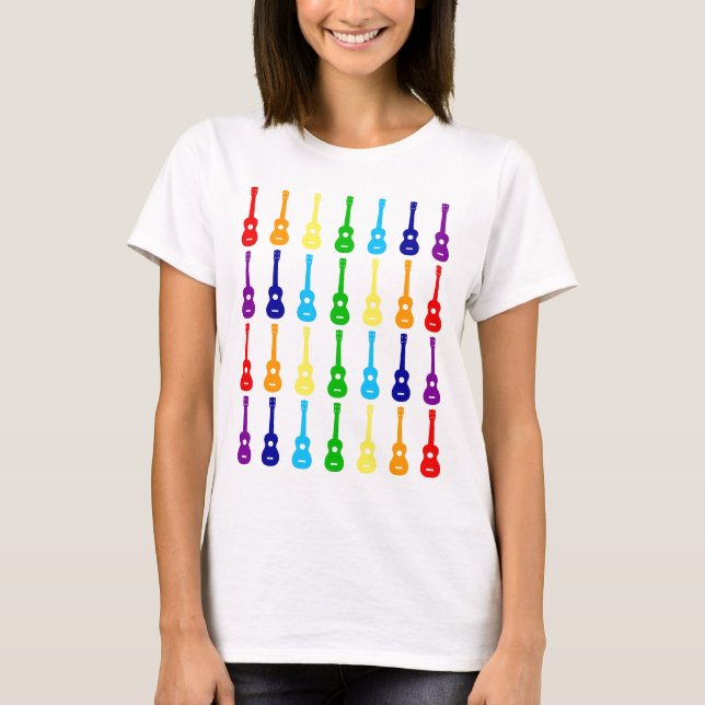 Regnbåge Ukes T-shirt (Framsida)