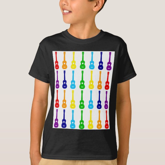 Regnbåge Ukes T-shirt (Framsida)