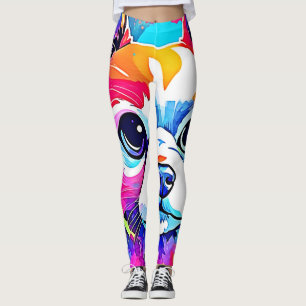 Regnbåge - uppsättningsmönster leggings