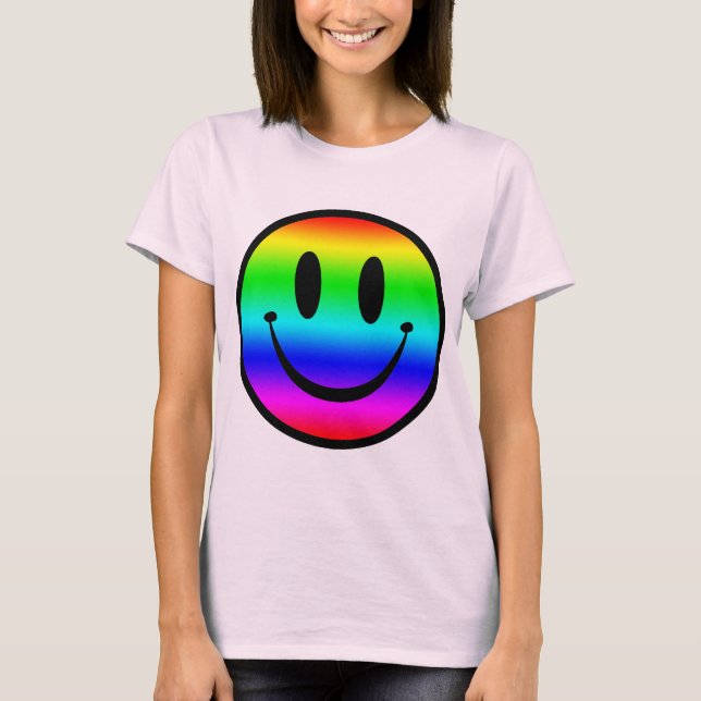 Regnbåge V1 Tee Shirt (Framsida)