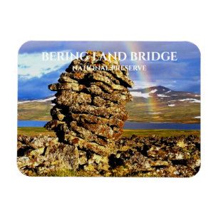 Regnbåge vid Bering Land Bridge National Preserve Magnet