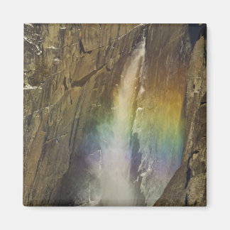 Regnbåge vid Upper Yosemite Falls i Yosemite Magnet