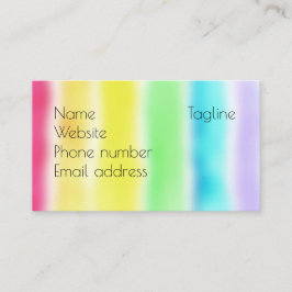 Regnbåge Visitkort