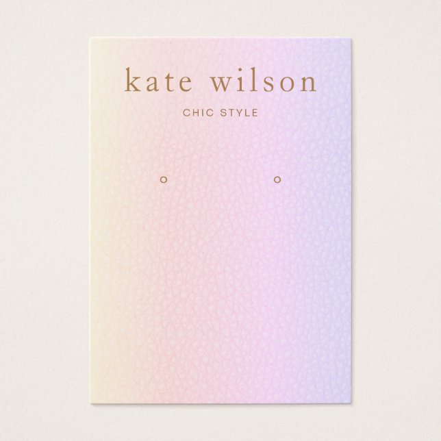 Regnbåge Visning-kort (bild) Visitkort (Framsidan)