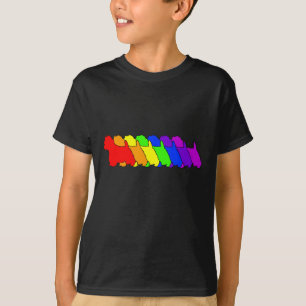 Regnbåge Westie Tee