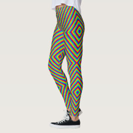 Regnbåge X - skinn Leggings