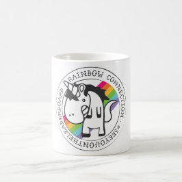 Regnbågeanslutningsmuggen Kaffemugg
