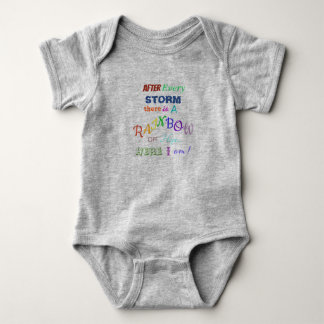 Regnbågebaby T-shirt