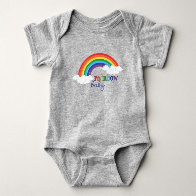 Regnbågebaby T Shirt (Framsida)