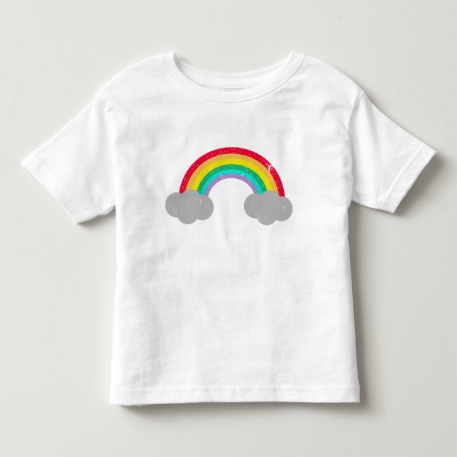 Regnbågebaby T-shirt (Framsida)