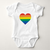 Regnbågebabyhjärta
