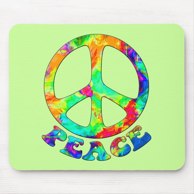 Regnbågebassängfred Mousepad Musmatta (Framsidan)