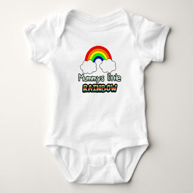 Regnbågebebis Tee Shirt (Framsida)