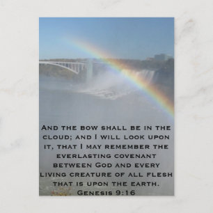 RegnbågebibelScripture Vykort