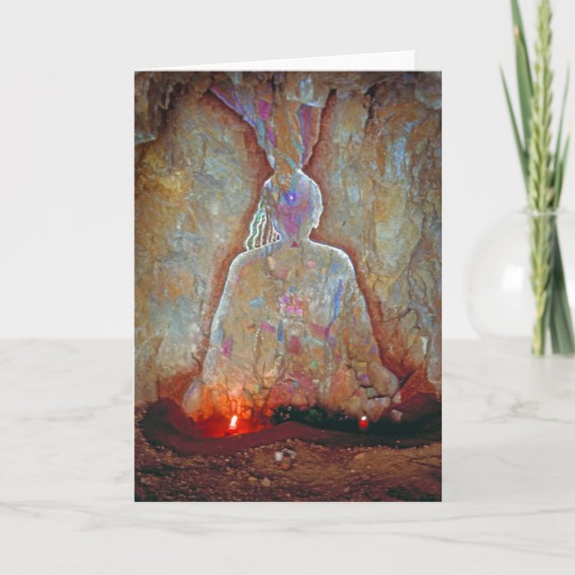 RegnbågeBodhisattva/kort Kort (Framsida)