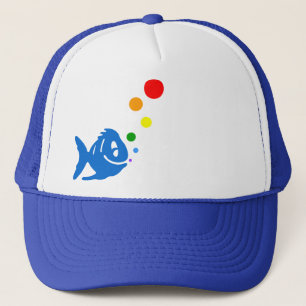 regnbågebubblefish. v.1. keps