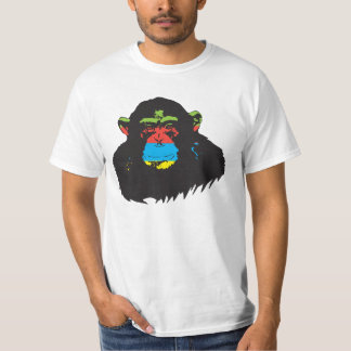 Regnbågechimp. T Shirt
