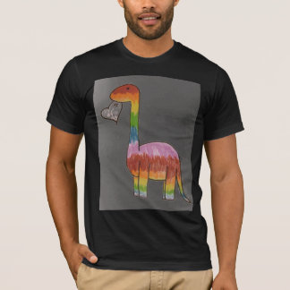 Regnbågedinosaur Tee Shirt
