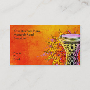 RegnbågeDoumbek visitkortar Visitkort