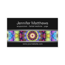 Regnbågeexponeringsglasmandala