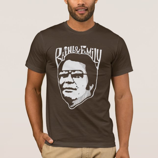 Regnbågefamilj Tee Shirt (Framsida)