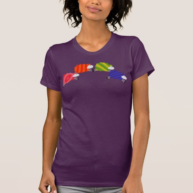 Regnbågefår T-shirt (Framsida)