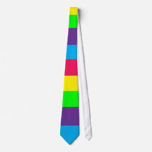RegnbågefärgadTie Slips