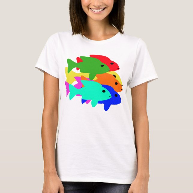 RegnbågefiskTshirt Tee (Framsida)