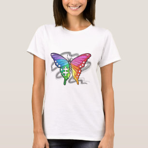 Regnbågefjäril T Shirt