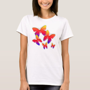 Regnbågefjärilar T Shirt