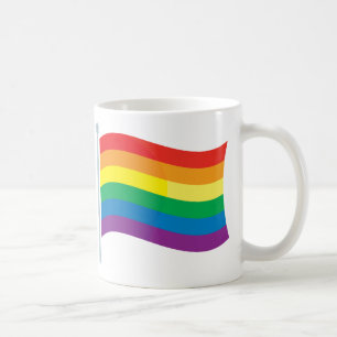 Regnbågeflagga Kaffemugg