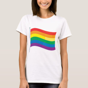 Regnbågeflagga Tee
