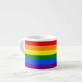 REGNBÅGEFLAGGAFÄRGER ESPRESSOMUGG