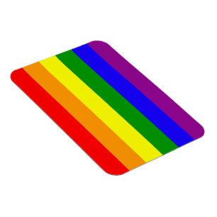 Regnbågeflaggamagnet Magnet