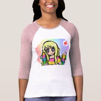 Regnbågeflicka Tee